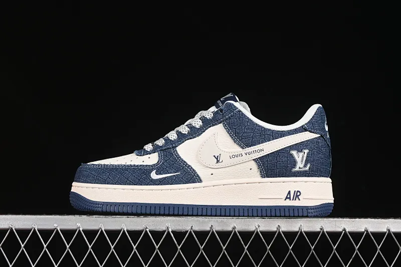 All categories Nk Air Force 1 Air Force series Nk Air Force 1 Low Air Force low-top Nike Air Force 1'07 Low LV joint beige dark check Air Force 1 low-top casual sneakers XS1958-551